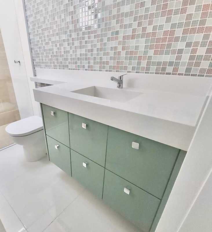 Banheiro Apartamento Planejado Itaquera - Banheiro sob Medida Pequeno