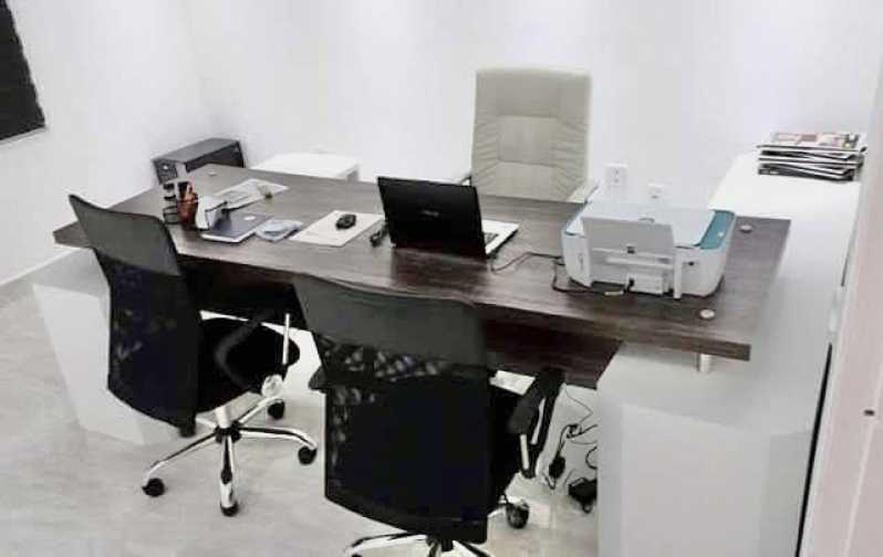 Escritório Home Office Planejado Mooca - Mesa Planejada para Escritório